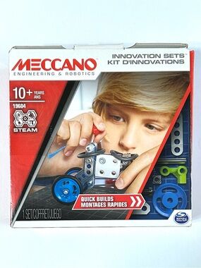 Meccano Engineering & Robotics Innovationo Set Quick Builds #19604